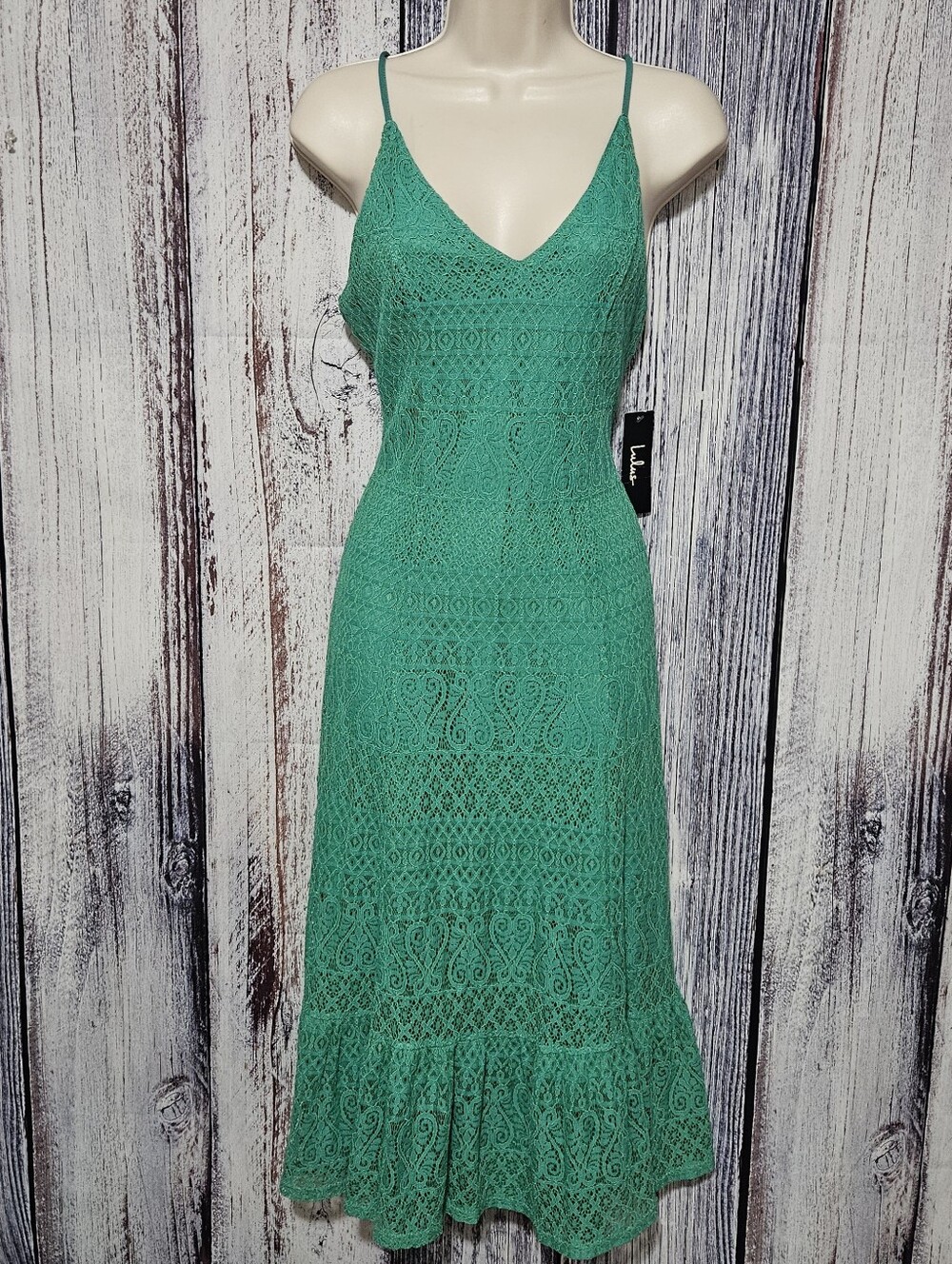 Lulus sweet lace midi dress